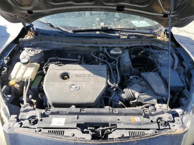 JM1BL1VF1B1420379 - 2011 MAZDA 3 I GRAY photo 11