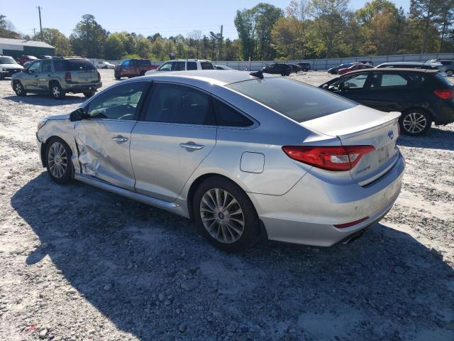 5NPE34AF8FH226757 - 2015 HYUNDAI SONATA SPORT SILVER photo 2