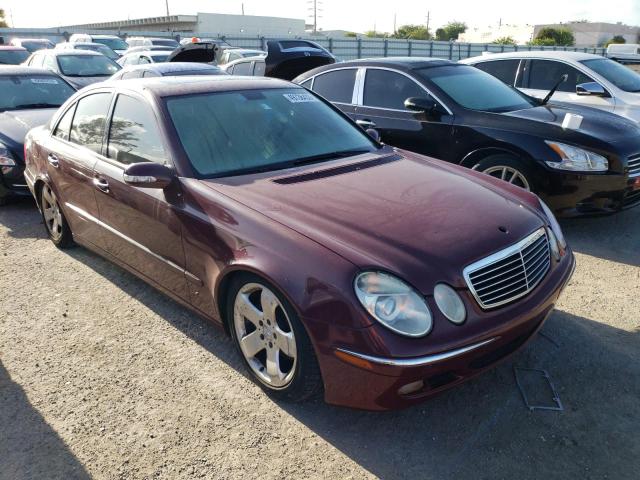 WDBUF70JX6A887710 - 2006 MERCEDES-BENZ E 500 MAROON photo 4