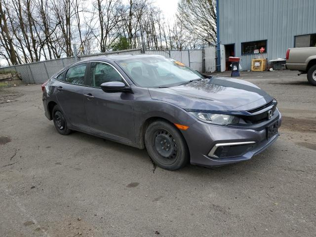 19XFC2F61LE209011 - 2020 HONDA CIVIC LX GRAY photo 4