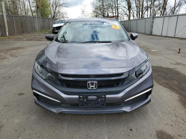 19XFC2F61LE209011 - 2020 HONDA CIVIC LX GRAY photo 5