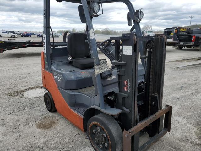 62452 - 2014 TOYOTA FORKLIFT ORANGE photo 9