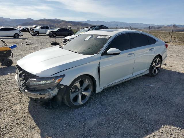 1HGCV1F96JA167678 - 2018 HONDA ACCORD TOURING WHITE photo 1