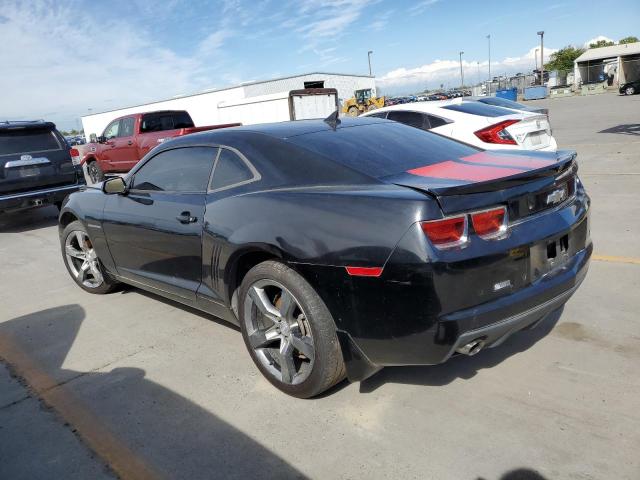 2G1FC1EV3A9162216 - 2010 CHEVROLET CAMARO LT BLACK photo 2