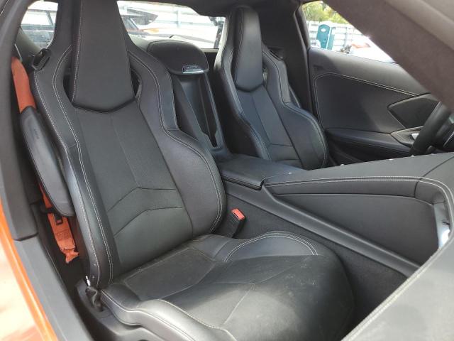 1G1YA2D48M5113060 - 2021 CHEVROLET CORVETTE STINGRAY 1LT ORANGE photo 10