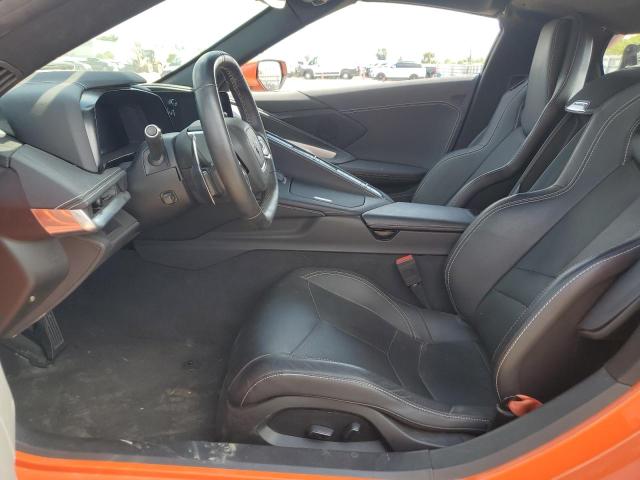 1G1YA2D48M5113060 - 2021 CHEVROLET CORVETTE STINGRAY 1LT ORANGE photo 7