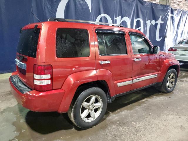 1J4PN5GKXAW109630 - 2010 JEEP LIBERTY LIMITED RED photo 3