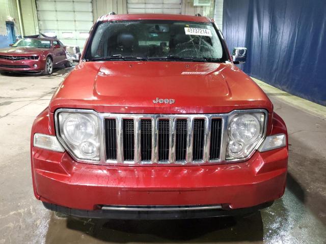 1J4PN5GKXAW109630 - 2010 JEEP LIBERTY LIMITED RED photo 5