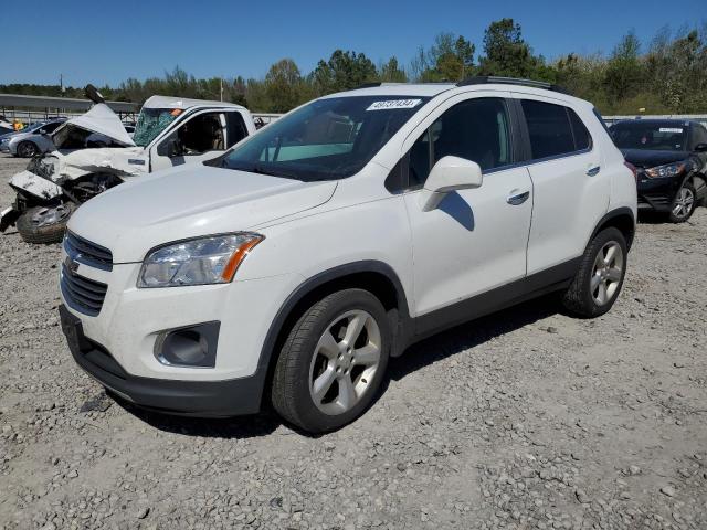 KL7CJRSB4GB685287 - 2016 CHEVROLET TRAX LTZ WHITE photo 1