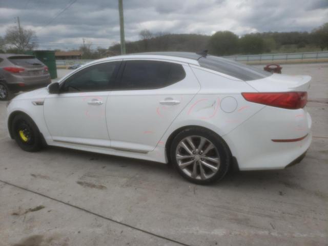 5XXGR4A65EG272807 - 2014 KIA OPTIMA SX WHITE photo 2