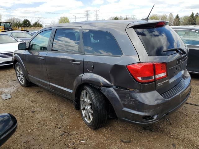 3C4PDDEG8HT610565 - 2017 DODGE JOURNEY GT GRAY photo 2