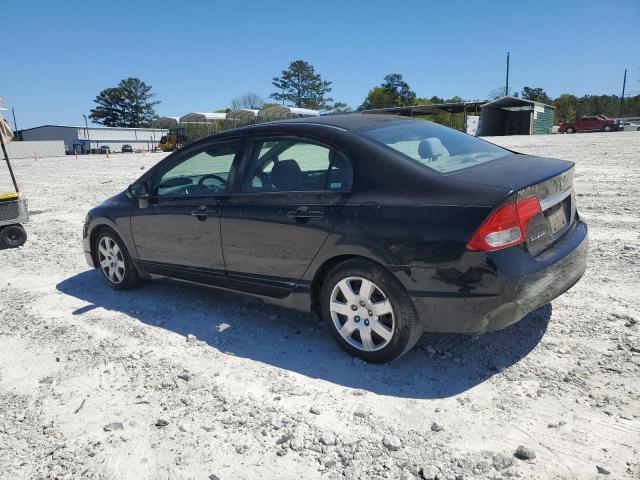 2HGFA16579H316991 - 2009 HONDA CIVIC LX BLACK photo 2