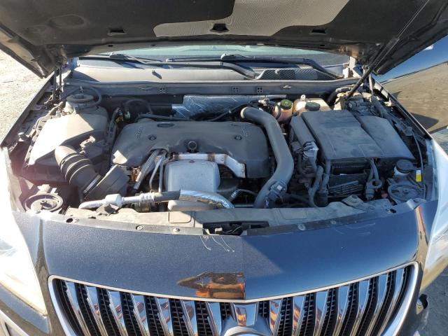 2G4GU5GX5E9257893 - 2014 BUICK REGAL GS BLACK photo 11