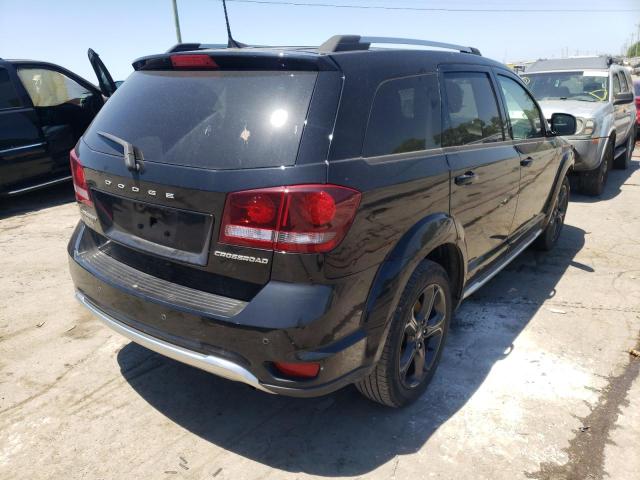 3C4PDCGB8LT206847 - 2020 DODGE JOURNEY CROSSROAD BLACK photo 4