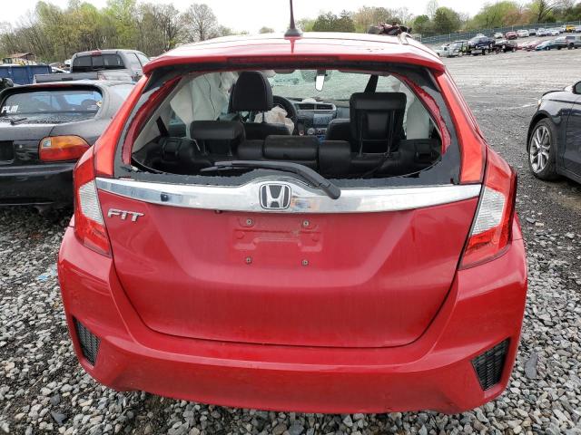 3HGGK5H99GM704098 - 2016 HONDA FIT EX RED photo 6