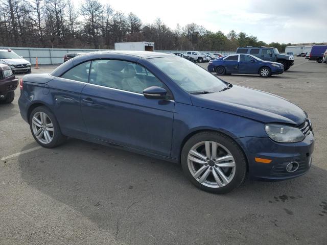 WVWFW7AHXCV002710 - 2012 VOLKSWAGEN EOS LUX BLUE photo 4
