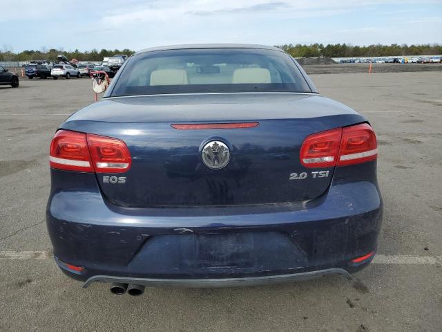 WVWFW7AHXCV002710 - 2012 VOLKSWAGEN EOS LUX BLUE photo 6