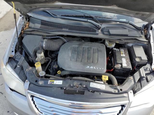 2C4RC1BGXDR705446 - 2013 CHRYSLER TOWN & COU TOURING ვერცხლისფერი ფოტო 12