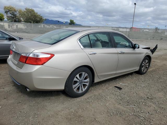 1HGCR2F37DA250126 - 2013 HONDA ACCORD LX TAN photo 3