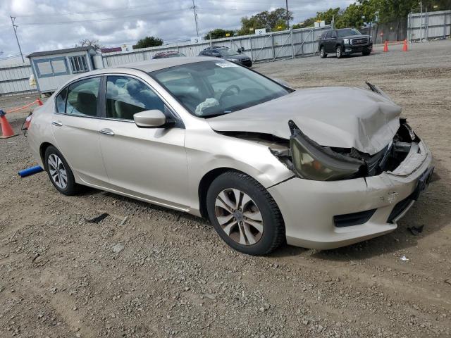 1HGCR2F37DA250126 - 2013 HONDA ACCORD LX TAN photo 4