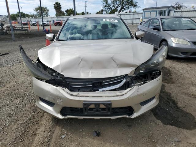 1HGCR2F37DA250126 - 2013 HONDA ACCORD LX TAN photo 5