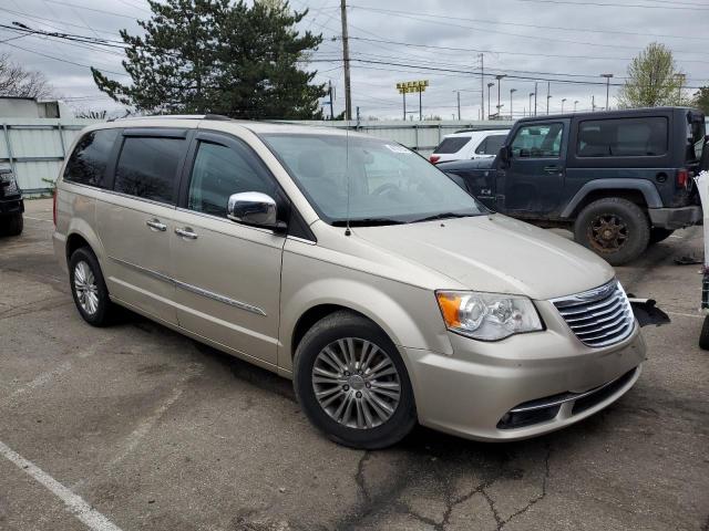2C4RC1GGXCR327250 - 2012 CHRYSLER TOWN & COU LIMITED GOLD photo 4