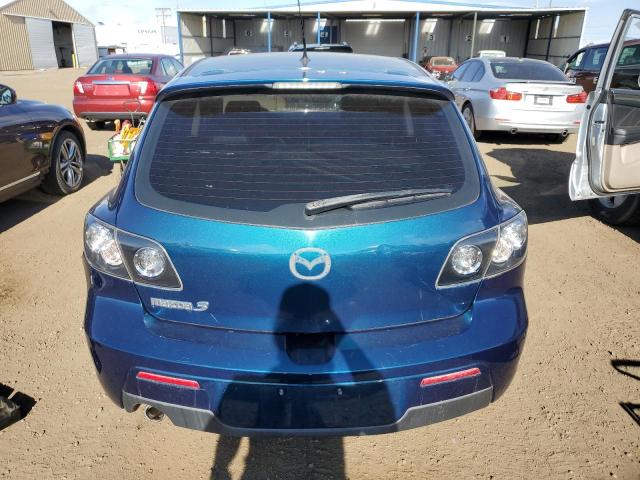 JM1BK343571711805 - 2007 MAZDA 3 HATCHBACK BLUE photo 6