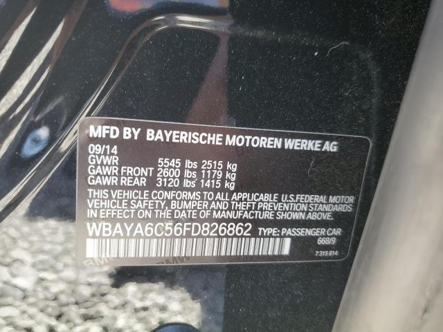 WBAYA6C56FD826862 - 2015 BMW 740 I BLACK photo 12