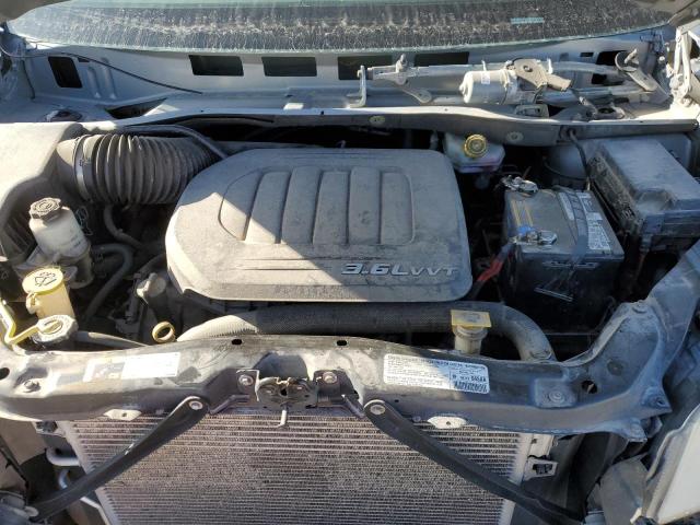 2C4RDGCG6DR790588 - 2013 DODGE GRAND CARA SXT SILVER photo 12