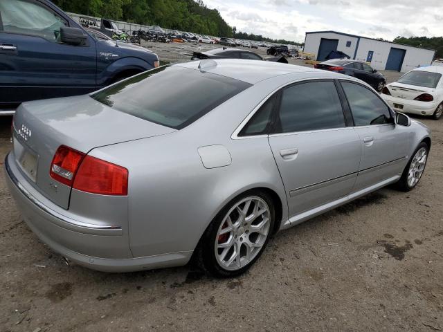 WAUML44E74N001383 - 2004 AUDI A8 L QUATTRO SILVER photo 3