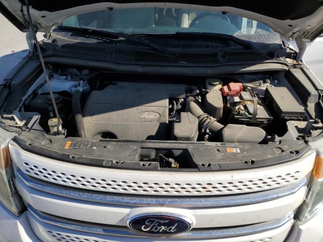 1FM5K7F82EGC22734 - 2014 FORD EXPLORER LIMITED WHITE photo 12