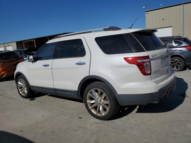 1FM5K7F82EGC22734 - 2014 FORD EXPLORER LIMITED WHITE photo 2