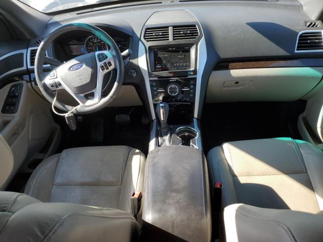 1FM5K7F82EGC22734 - 2014 FORD EXPLORER LIMITED WHITE photo 8