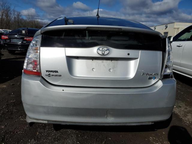 JTDKB20U283356218 - 2008 TOYOTA PRIUS SILVER photo 6