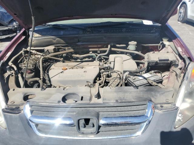 JHLRD78833C026953 - 2003 HONDA CR-V EX BURGUNDY photo 12