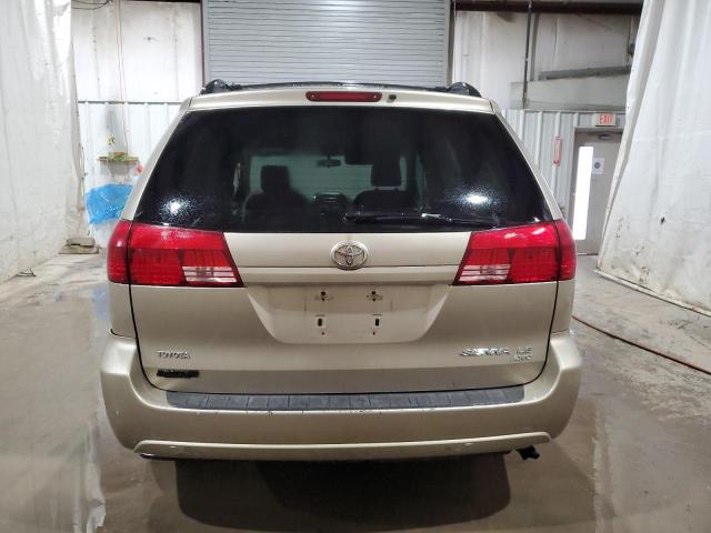 5TDBA23C85S047997 - 2005 TOYOTA SIENNA LE GOLD photo 6