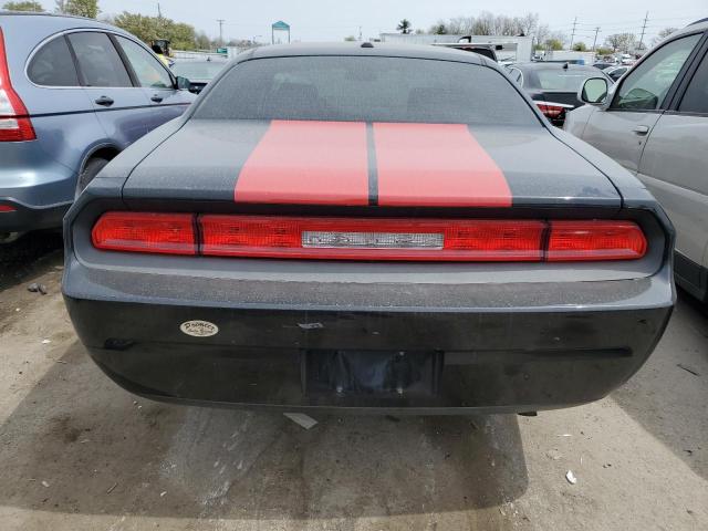 2B3CJ4DV8AH260510 - 2010 DODGE CHALLENGER SE BLACK photo 6