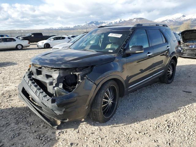 1FMHK8F89CGA87221 - 2012 FORD EXPLORER LIMITED BLACK photo 1