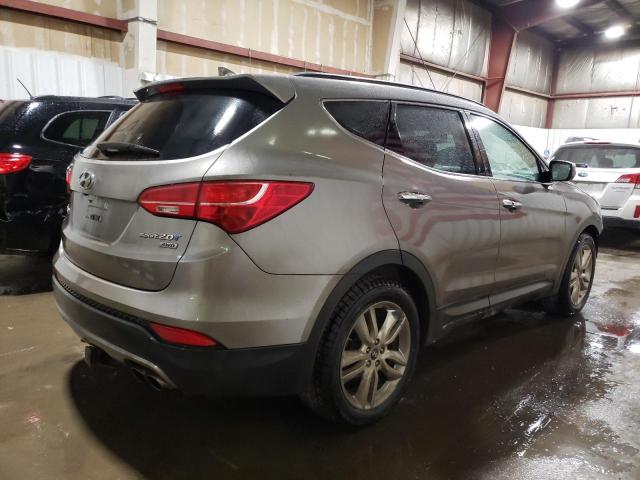 5XYZUDLA8DG037286 - 2013 HYUNDAI SANTA FE S GRAY photo 3