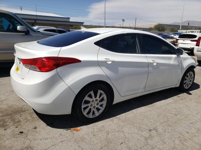 5NPDH4AE3CH123830 - 2012 HYUNDAI ELANTRA GLS WHITE photo 3