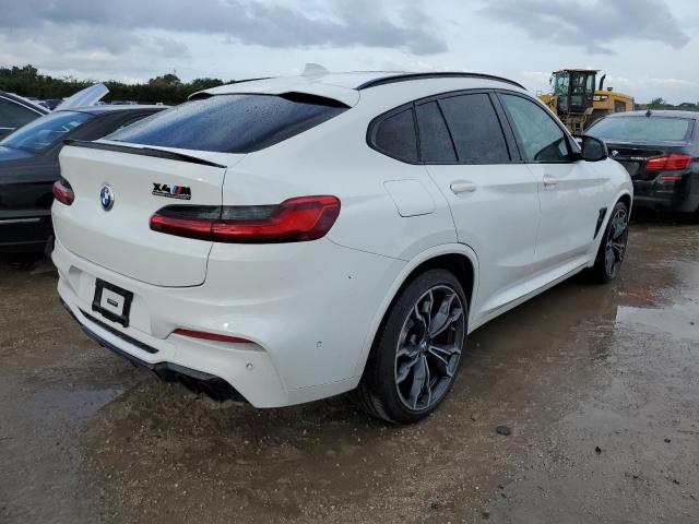 5YMUJ0C00M9H88736 - 2021 BMW X4 M COMPETITION WHITE photo 3