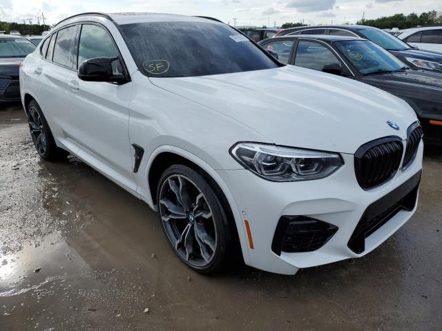 5YMUJ0C00M9H88736 - 2021 BMW X4 M COMPETITION WHITE photo 4