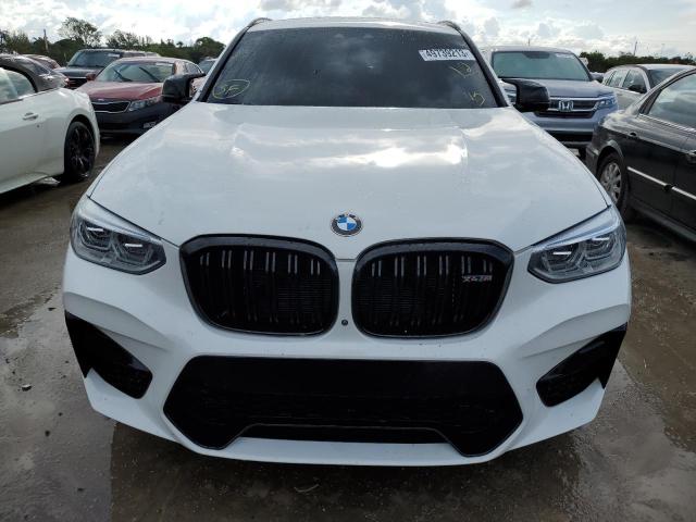 5YMUJ0C00M9H88736 - 2021 BMW X4 M COMPETITION WHITE photo 5