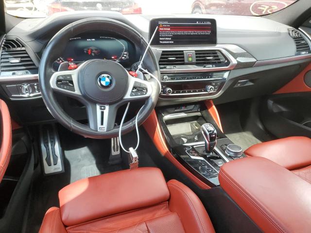 5YMUJ0C00M9H88736 - 2021 BMW X4 M COMPETITION WHITE photo 8