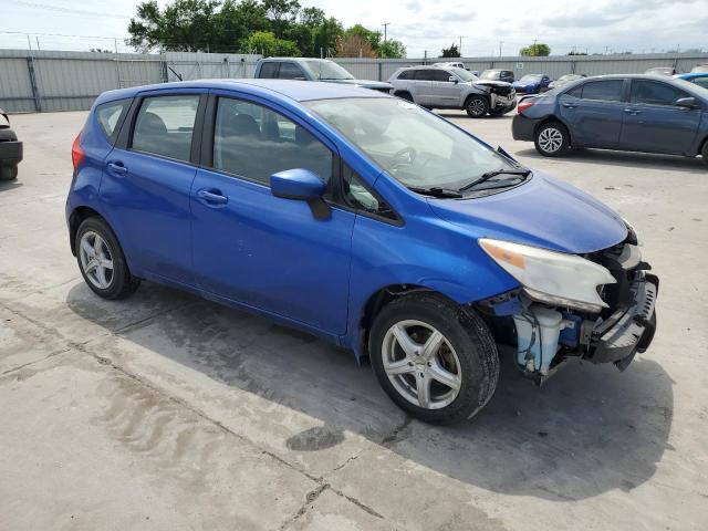 3N1CE2CP8FL385874 - 2015 NISSAN VERSA NOTE S BLUE photo 4