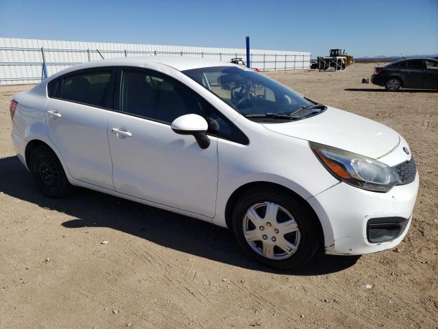 KNADM4A35G6654521 - 2016 KIA RIO LX WHITE photo 4