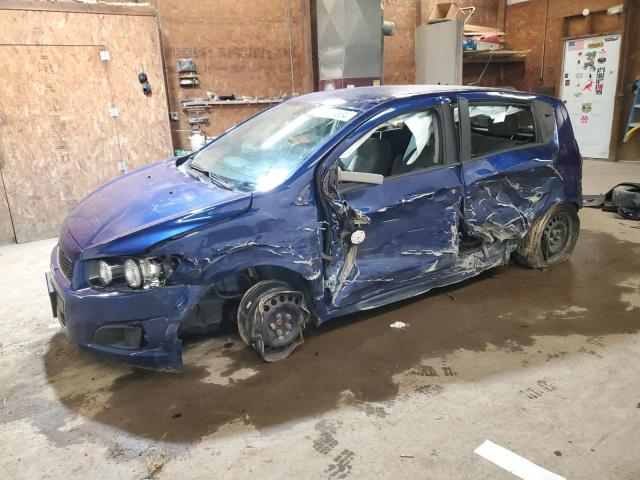 1G1JB6SH6E4230977 - 2014 CHEVROLET SONIC LS BLUE photo 1