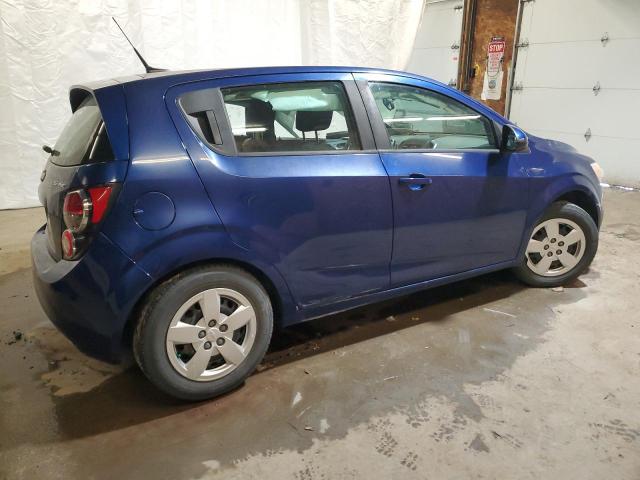1G1JB6SH6E4230977 - 2014 CHEVROLET SONIC LS 蓝色 照片 3