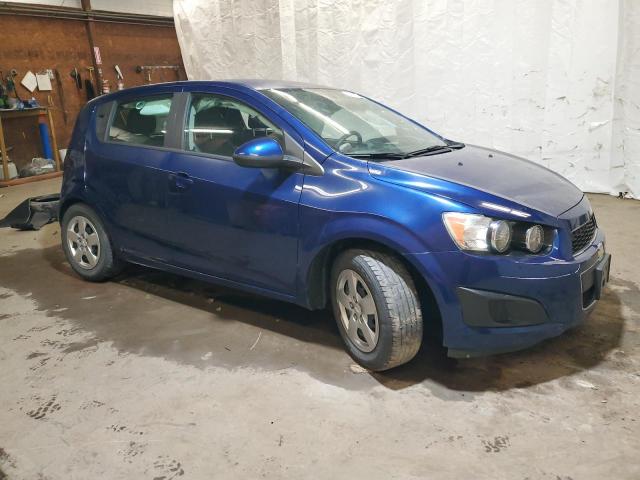 1G1JB6SH6E4230977 - 2014 CHEVROLET SONIC LS BLUE photo 4