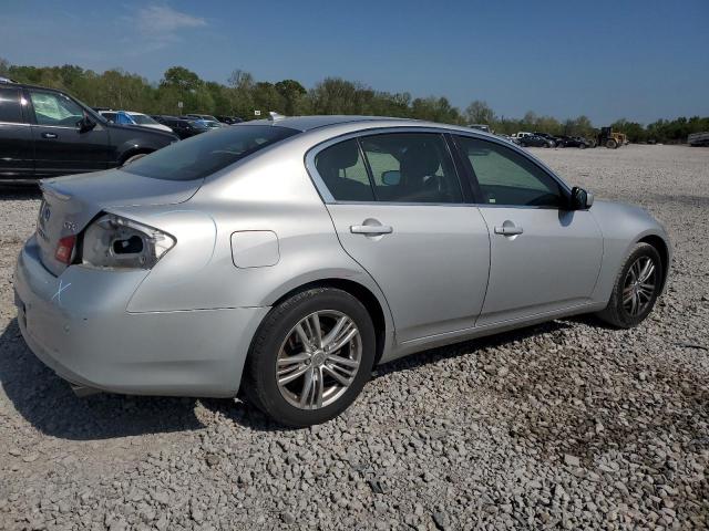 JN1CV6AR1DM755786 - 2013 INFINITI G37 SILVER photo 3